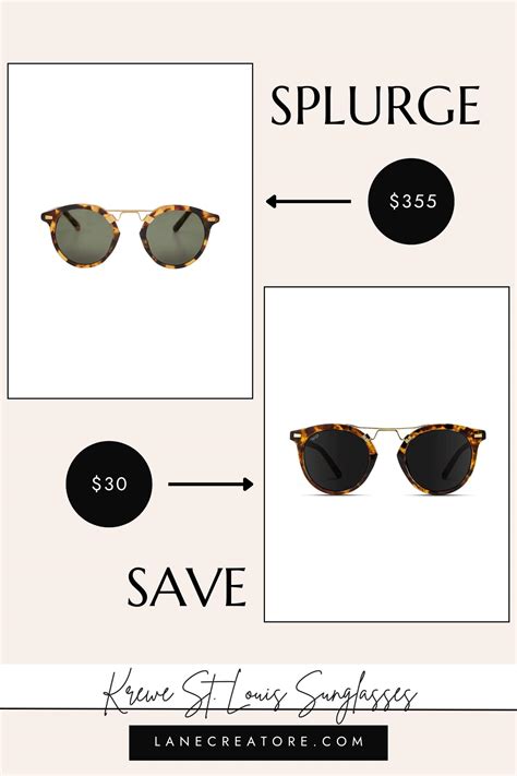 krewe sunglasses dupe